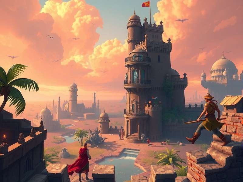 Tower of Fantasy 2025 में नया कॉम्बैट सिस्टम दिखाती हुई तस्वीर