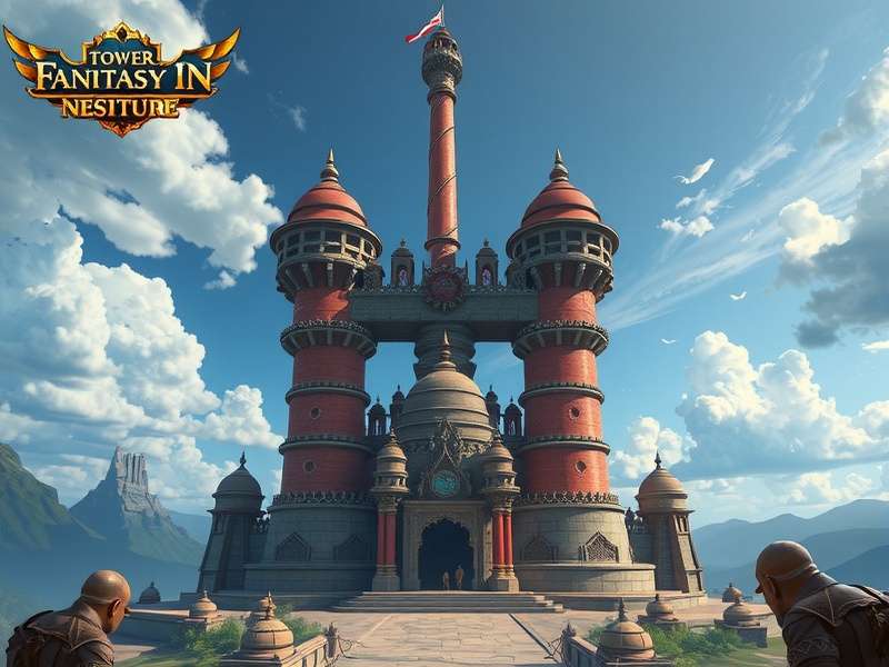 Tower of Fantasy लॉगिन स्क्रीन