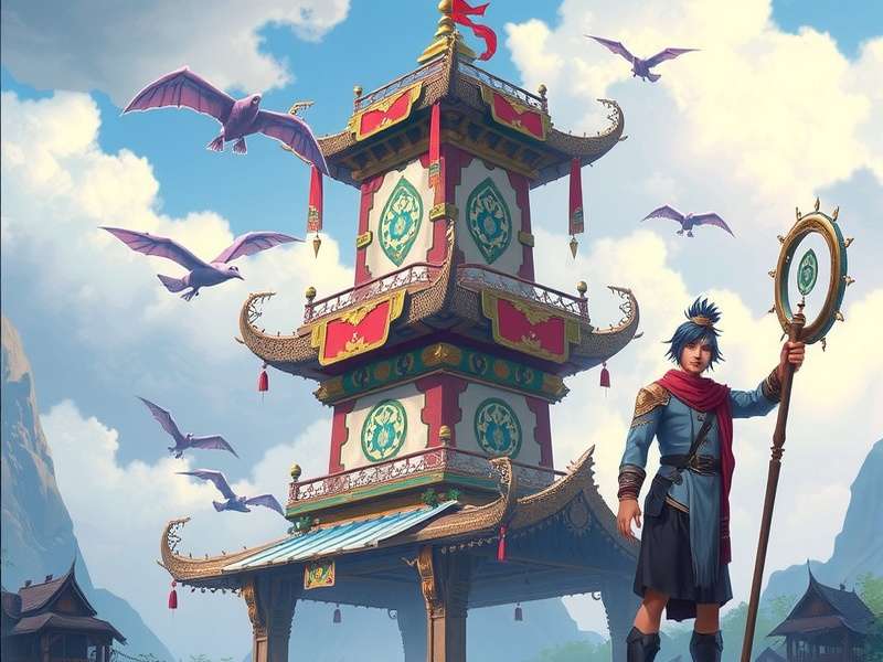 Tower of Fantasy गेमप्ले स्क्रीनशॉट