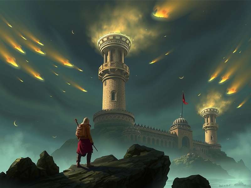 हेलेन टावर ऑफ फैंटेसी में एक ऐपिक क्षमता का प्रदर्शन करते हुए