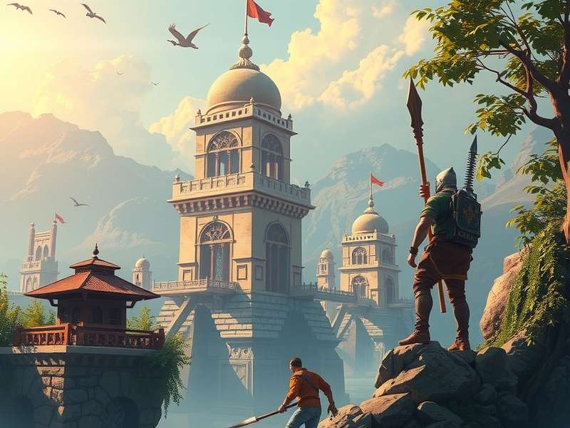 Tower of Fantasy PC gameplay with high graphics settings