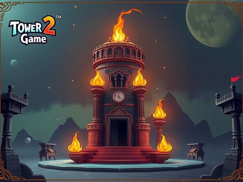 Tower of Fantasy game download poster showing characters and sci-fi world