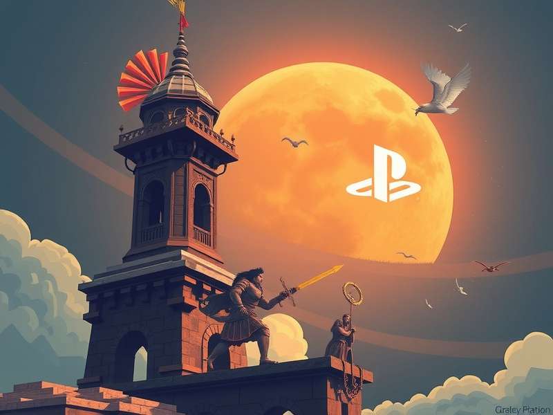 Tower of Fantasy PlayStation 5 लॉगिन स्क्रीन