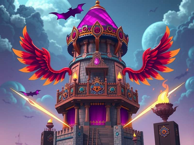 टावर ऑफ फैन्टेसी लोगो - आधिकारिक डिज़ाइन