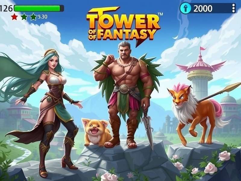 Tower of Fantasy APK डाउनलोड करने का स्क्रीनशॉट