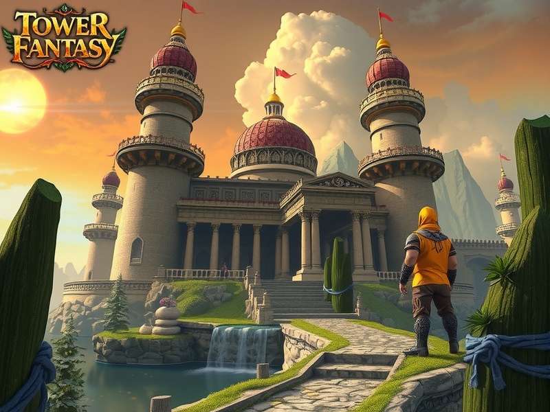 Tower of Fantasy PC Client Download Screen