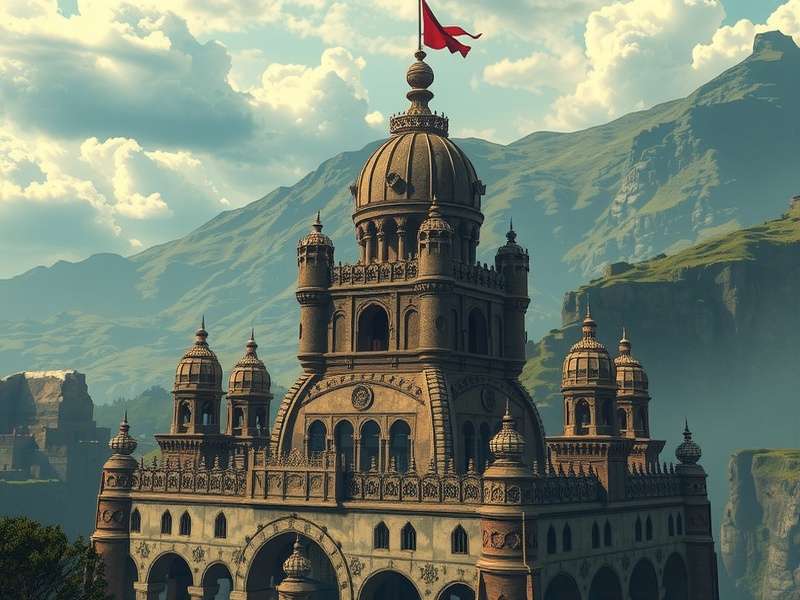 टावर ऑफ फंतासी इंटरएक्टिव मैप का दृश्य