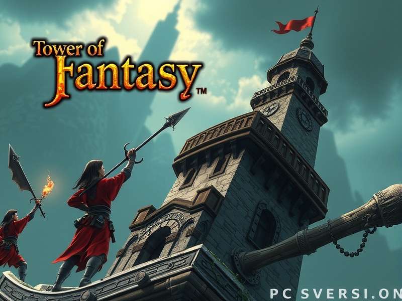 Tower of Fantasy PC Version running on Ultra graphics settings showcasing vast landscapes and detailed character models