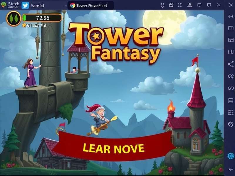 Tower of Fantasy mobile gameplay on modern smartphone showing combat interface