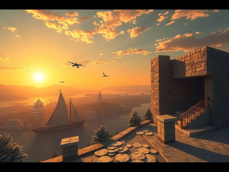 Vast and vibrant landscape of the Aida planet in Tower of Fantasy, showcasing diverse biomes