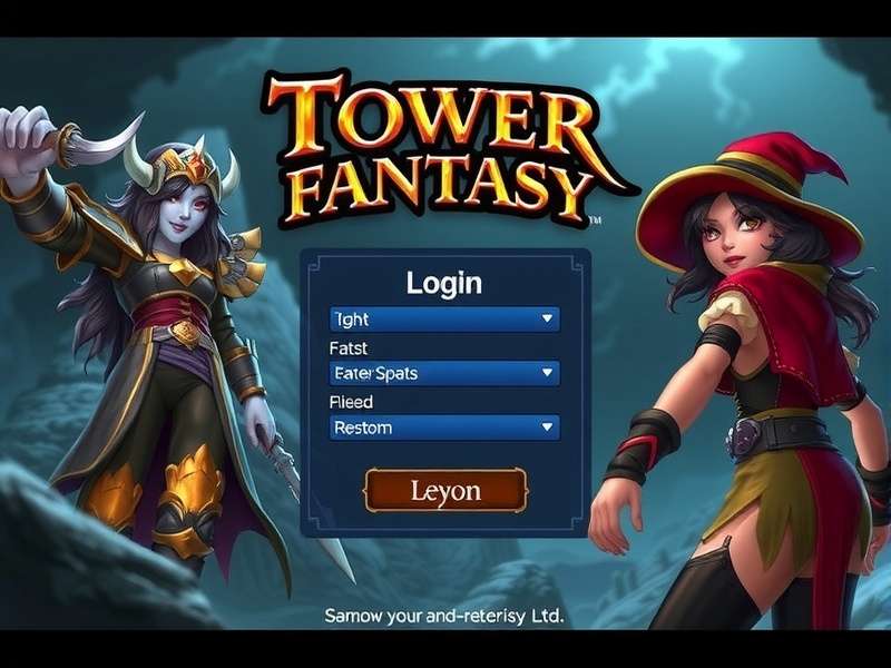 Tower of Fantasy login screen showing error code 9001