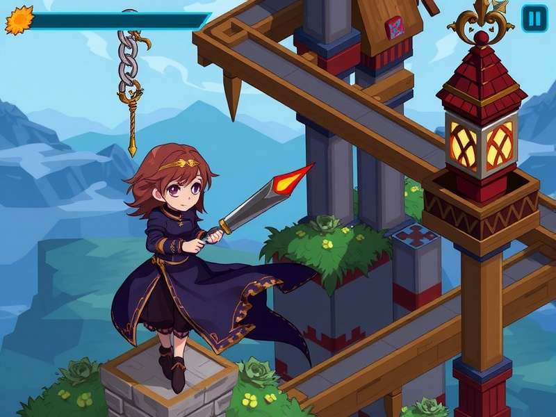 Tower of Fantasy open world landscape of Aida showing futuristic ruins and vibrant flora