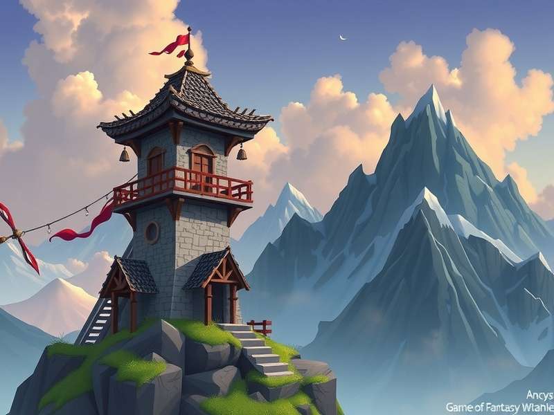 Tower of Fantasy gameplay screenshot showing combat and exploration