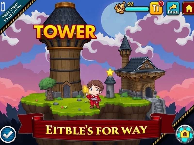 Tower of Fantasy APK download screen on mobile