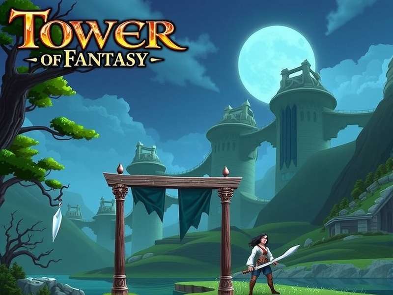 Gamer using controller for Tower of Fantasy on PC