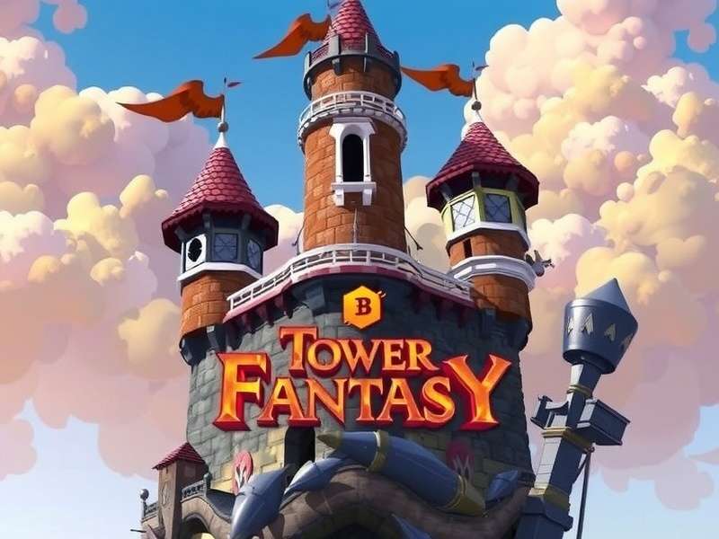 Tower of Fantasy 2024 gameplay screenshot showing character combat in Aesperia