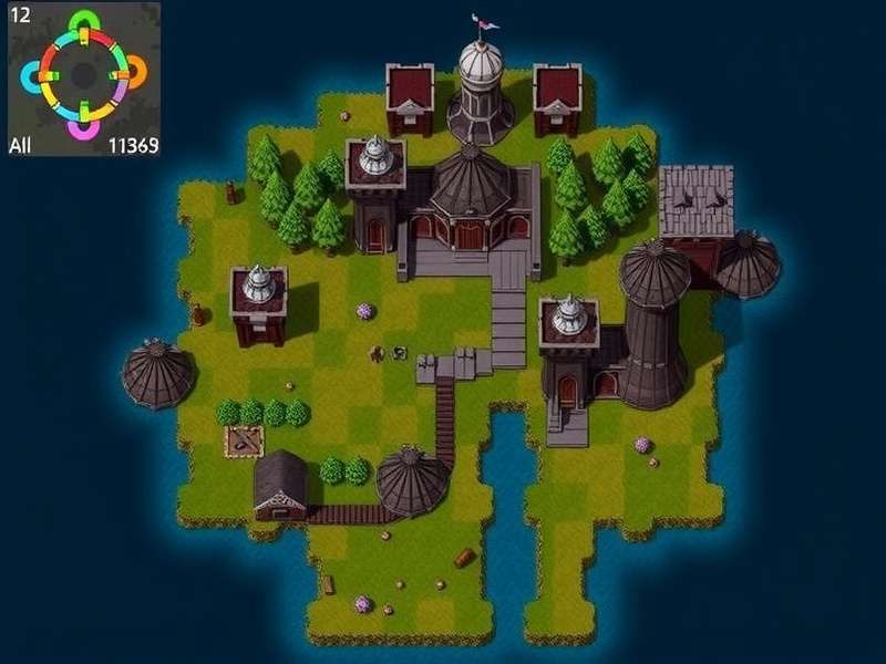 Tower of Fantasy expansive landscape with futuristic structures