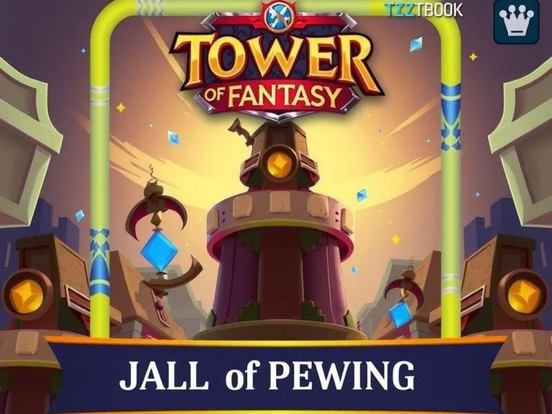 Tower of Fantasy APK Latest Version download banner showing open world landscape with characters